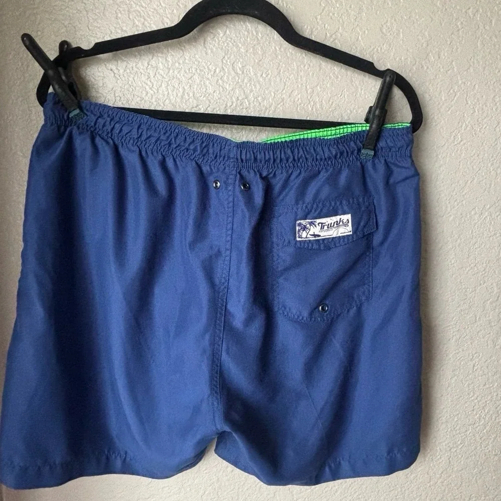 Trunks Surf and Swim Co‎ Men's Swimwear  Blue Large